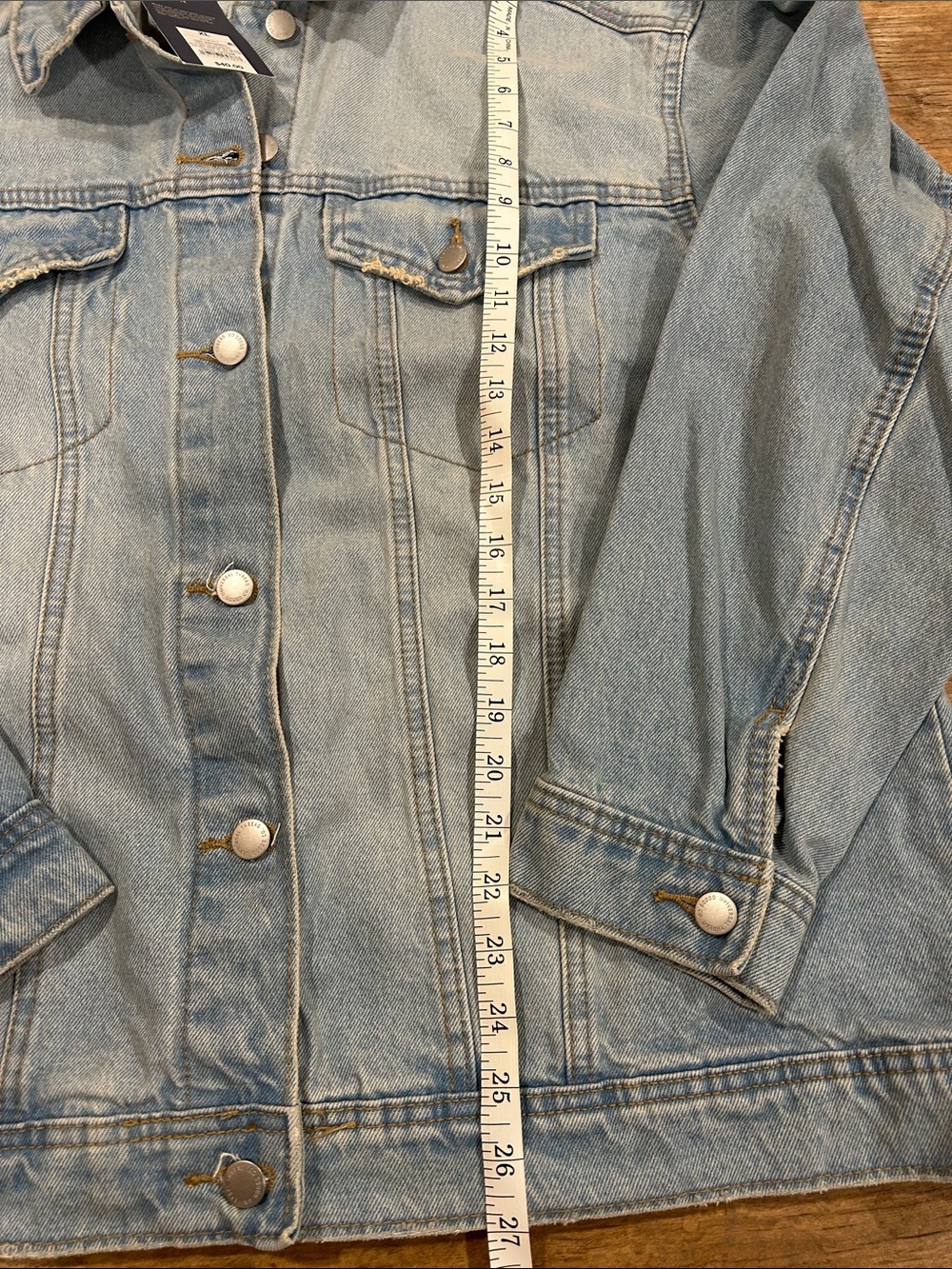 Universal Thread Light Blue Denim Jacket - Picture 4 of 8